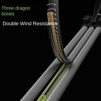 Paraguas plegable con hebilla de anillo inverso, sombrilla automática de negocios Premium, a prueba de viento y lluvia - details 3