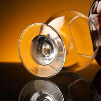 Juego de whisky de cristal, copa de cerveza de vino tinto, patas altas cortas, Brandy pequeño, 2 uds. - details 4