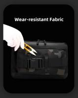 Mochila cruzada de un solo hombro para hombre, riñonera táctica militar para acampar, escalar, senderismo, ciclismo, viajes al aire libre - details 7
