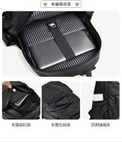 Nueva mochila negra para computadora Mochila de moda informal - details 8