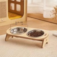 Cuenco Doble para Gatos Transforma en Juguete para Niños Cuenco Antiorrotación para Comida de Gatos - details 1