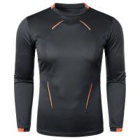 Ropa de entrenamiento físico de secado rápido de manga larga para hombre de otoño, camiseta deportiva ligera y transpirable para exteriores para hombre - details 7