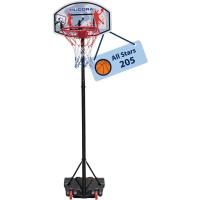 Baloncesto All Stars 205 - Canasta de Baloncesto Ajustable en Altura con Soporte para niños y Adolescentes - Canasta de Baloncesto Exterior móvil para jardín - details 0