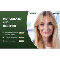 Suplemento Quackiki con NAD Nicotinamida Ribósido Resveratrol 900 MG, aumenta el NAD+ para la salud celular, antienvejecimiento, energía, enfoque - details 3