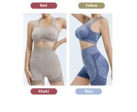 Sujetador deportivo para mujer, Top Push Up, Fitness, Yoga, ropa interior, Tops deportivos para mujer, chaleco transpirable para correr, ropa de gimnasio - details 8