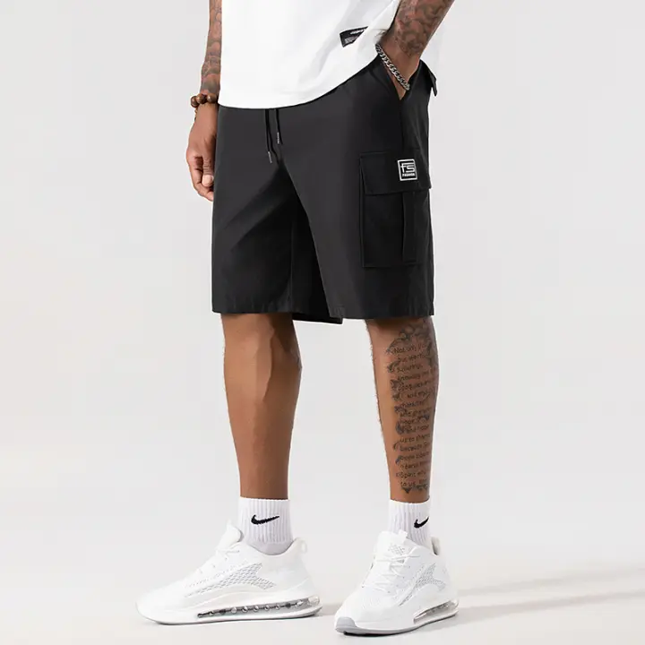 Ropa de trabajo de verano para hombre, pantalones cortos informales y de moda de pierna recta - 1