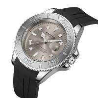 Reloj de Pulsera de Cuarzo de Lujo Automático Diseño Nuevo Impermeable Estilo Formal de Cuero - details 2