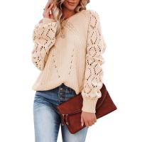 Suéteres de punto para mujer, jerséis, tops femeninos, otoño - details 1