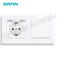 SRAN-Enchufes Eléctricos con Cubierta Impermeable Interruptor de Luz con 1 Entrada, 1 o 2 Vías, 16A, 110-250V Hecho en China - details 0
