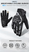 Guantes de Motocicleta MJMOTO Ajuste Perfecto para Manos, Transpirables, Anti-caída, Para Motocross y MTB Tallas M L XL XXL - details 0