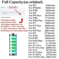 Batería Original De Ciclo 0 De Reemplazo Para IPhone 6 6S 7 8 Plus X XR XS Max 11 12 MINI 13 14 Pro Max, Batería Para Móvil - details 0
