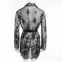Ropa de dormir erótica transparente con cuello en V, lencería para mujer, Babydoll, disfraz de Tanga, bata tipo kimono, ropa de dormir de encaje, vestido Sexy - details 6