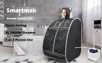 Saunas de Spa portátiles y ligeras y plegables, generador de vapor de 2L y 1000W con protección y Control remoto - details 0