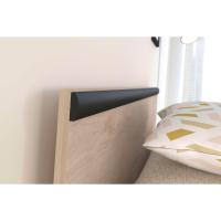 Cama Village 2 cajones 1 Hueco Color Blanco y Gris Dormitorio habitación Infantil 90x200 cm - details 13