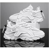 Zapatillas deportivas informales de suela gruesa para hombre, zapatos transpirables para correr al aire libre, zapatillas para papá, suelas suaves, cómodas, nuevas para las cuatro estaciones - details 16