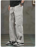 Pantalones de Trabajo Casuales para Hombres Ajuste Delgado, Múltiples Bolsillos, Estilo Callejero de Moda Urban - details 2