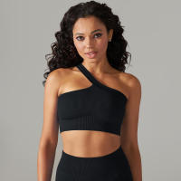 Hamidou-Sujetador deportivo Sexy para mujer, sostén de Yoga para Fitness, espalda hermosa, sujetador para correr a prueba de golpes, chaleco de hombros inclinados, Tops de entrenamiento para gimnasio - details 4