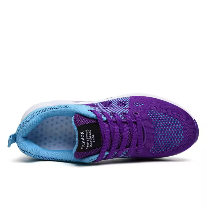 Zapatillas de correr transpirables para mujer, zapatos informales ligeros con cojín de aire, tenis para caminar - 1