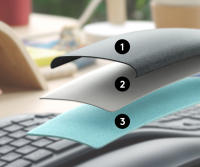 Teclado Inalámbrico Bluetooth Logitech ERGO K860 Teclado Ergonómico para Computadora, Laptop, Oficina de Negocios Accesorios de Electrónica Básicos - details 5