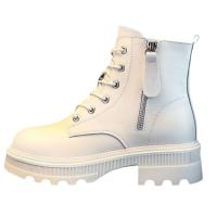 Botas de tobillo para mujer,Botas de nieve impermeables,Botas de tobillo de felpa con gancho de invierno - details 1