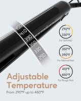 Hierro de Alisa Profesional KIPOZI 2-en-1 Calentamiento Rápido Ajustable Temperatura - details 5