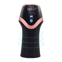 Vibrador de Pene para Masturbación Masculina 12 Velocidades Entrenador de Retraso Sexo Oral Juguetes para Hombres Ejercicio de Estimulación del Glándulo - details 9
