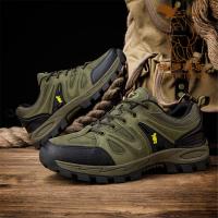 Zapatos de senderismo para hombres y mujeres al aire libre, zapatos de seguridad antideslizantes para el trabajo de senderismo - details 0