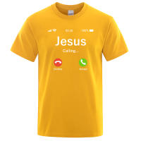 Camisetas de algodón de marca de verano para hombre, camisetas de Jesús, ropa de calle divertida, llamadas, aceptar o decorar diseños, Tops - details 7