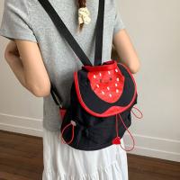 Mochila con cordón para exteriores de Color dopamina, mochila impermeable de nailon con frutas para viajes, bolsa para libros de viaje, bolso de hombro para senderismo - details 15