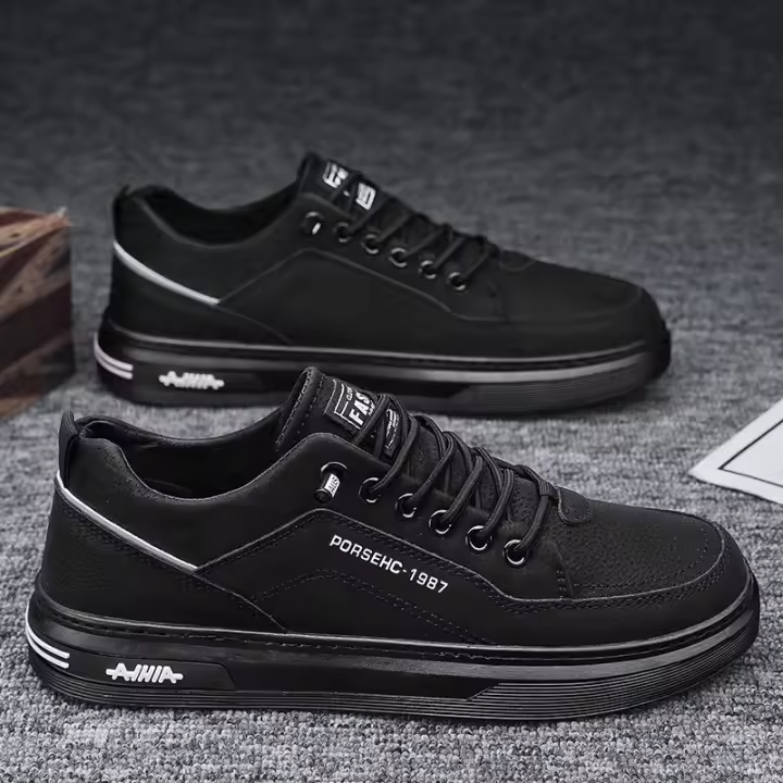 Zapatos casuales de junta para hombres de la nueva primavera y verano, versátiles, populares, para deportes, herramientas de trabajo, protección laboral, zapatos de marea. - 1