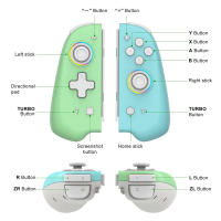 Mando inalámbrico (L/R) para Switch / OLED Lite, Joysticks Con Edición personalizada Crossing - details 4