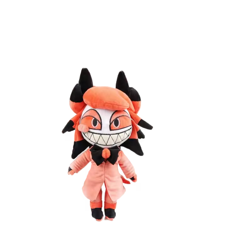 Animal de peluche, 11,8 ", lindo Alastor figura muñeca, regalo para amantes del juego de dibujos animados novio novia.- - 1