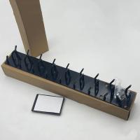 Estante para sombreros de pared con 9 rejillas, práctico soporte de exhibición para sombreros, organizador de gorras de béisbol multicapa montado en la pared para sala de estar - details 3