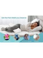 Cojín de Almohada de Espalda y Cabeza de Espuma de Memoria Soporte Lumbar para Almohada Semi-Roll - details 0