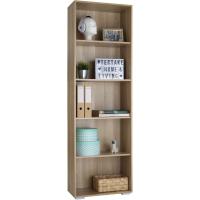 Libreria Estanteria con 5 Compartimentos, Estanteria Almacenaje para Libros, Estanterias de Madera, Mueble Almacenaje, Estanteria Habitacion - Madera Clara, Roble Sonoma - details 5