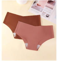 Ropa interior sin costuras para mujer, seda helada, nuevo nailon, yoga, tres Boxers, conjunto de 6 piezas - details 3