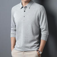 Camiseta Polo Casual Para Hombre Manga Larga Cómoda Verano Top Antigüedades Estilo Sólido Antiarrugas Polyester - details 9