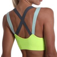 Sujetador deportivo de impacto transpirable sin costuras para mujer, ropa interior femenina de realce, bralette deportivo para gimnasio, Yoga y Fitness - details 1