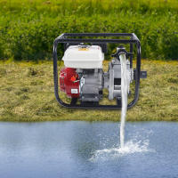 Bomba de Agua de Alta Potencia Portátil 6.5hp, Alimentada por Gas, Durabilidad Larga - details 0