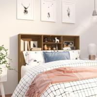 Mueble de Cabeza de Armario de Dormitorio Blanco Estantería de Pared con Almacenamiento - details 40