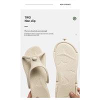 Zapatillas de fondo blandas plegables de viaje portátiles para hombres y mujeres Material EVA baño de hotel uso doméstico diseño de un personaje - details 5