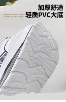 Zapatos para correr con hebilla giratoria para hombre, zapatillas gruesas a la moda para mujer, calzado para correr con parte inferior gruesa Unisex, calzado sin cordones para exteriores para niños - details 9