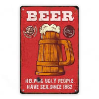 Carteles de cerveza fría, carteles de lata de Metal Vintage, bebida Retro, Bar, Club, Pub, restaurante, placa de decoración artística de pared - details 10