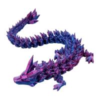 Nuevas articulaciones de cuerpo completo de dragón chino impresas en 3D que pueden mover muebles y decoraciones para el hogar vale la pena coleccionar juguetes creativos - details 0