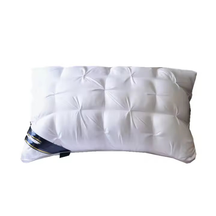Bonenjoy-almohada de Color sólido para el hogar, cojín de relleno suave para el cuello, 48x74cm, 1 unidad - 1