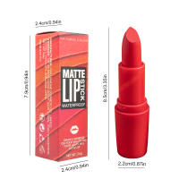 Los lápices labiales Misty asequibles para estudiantes calientes hidratan y no se desvanecen el lápiz labial de terciopelo - details 0