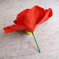 NUEVA flor artificial de 40 cm, tamaño grande, 40 cm de largo, flor de peonía artificial, rama de rosa de espuma PE, simulación de jardín de rosas - details 1
