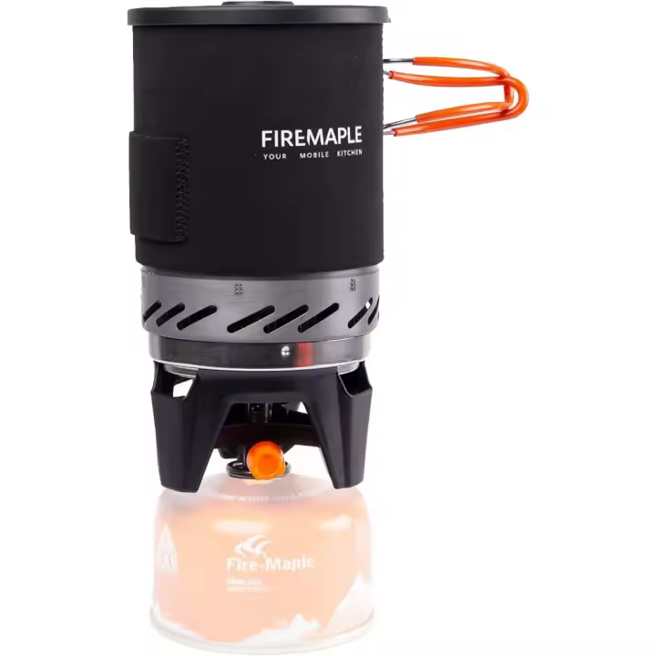 Sistema de Cocina Portátil para Acampar al Aire Libre Mini Estufa de Gas con Piezoeléctrico - 1