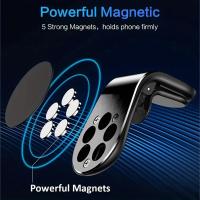 Soporte Móvil Coche Magnético, apto para teléfonos inteligentes de 4 a 6 pulgadas, salidas de aire - details 2