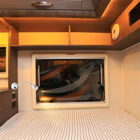Luz de lectura de cuello de cisne para autocaravana, lámpara de pared de cabecera con interruptor para barco, yate, caravana, autocaravana, 3000K, 4000K, 6000K, 12V, 24V, 3W - details 8